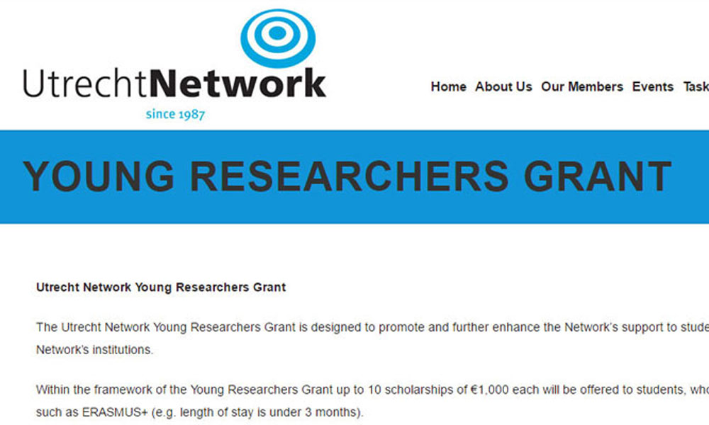 Utrecht Network Young Researchers Grant