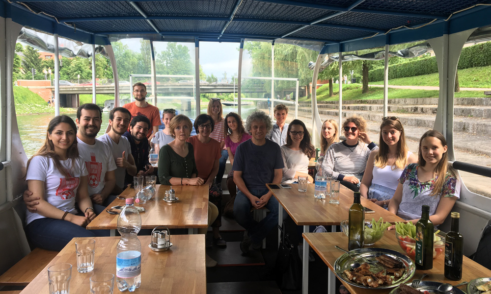 Boat trip on Ljubljanica with Erasmus+ students