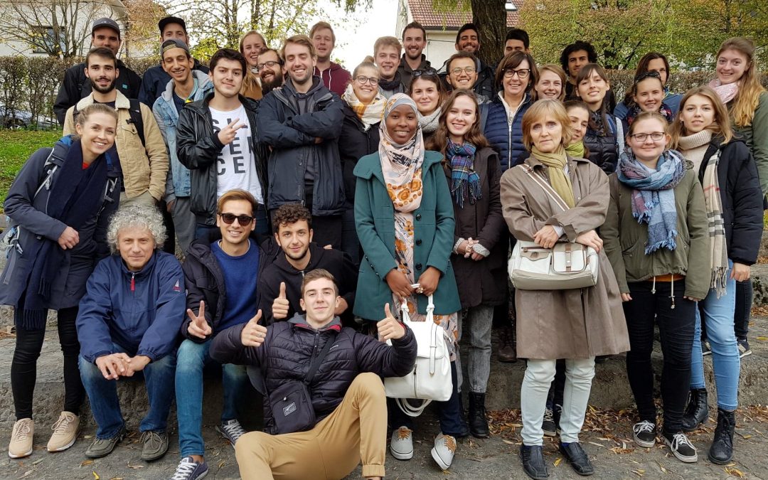 Boat trip on Ljubljanica for international exchange students