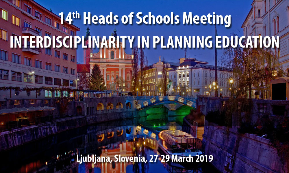 14th AESOP Head of Schools meeting in Ljubljana