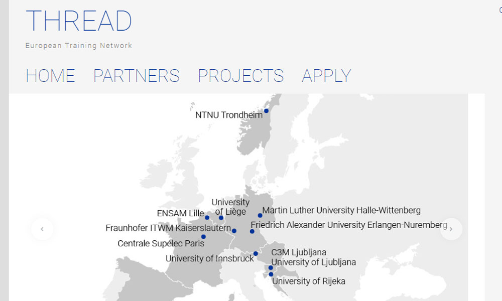 Announcement of an Early Stage Researcher position within the MSCA THREAD project