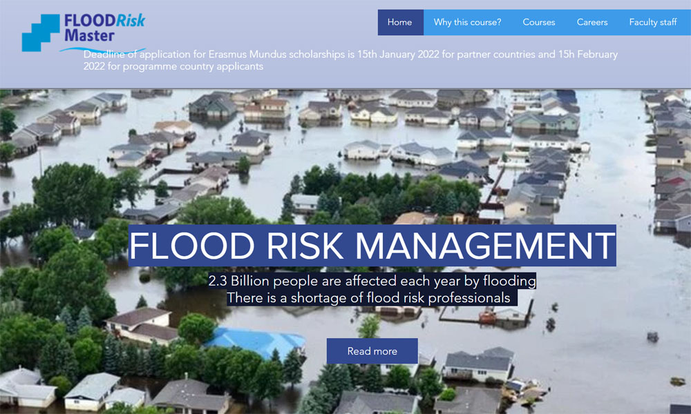 Ninth generation of Erasmus Mundus Flood Risk Management students