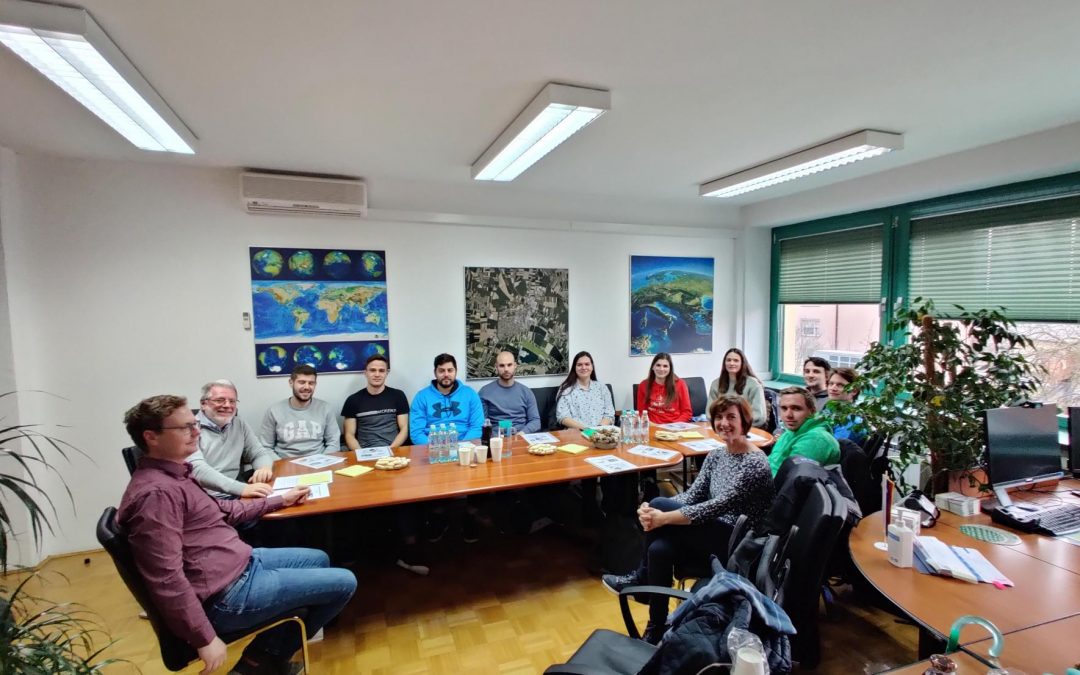 Students of geodesy and geoinformatics visited Prekmurje